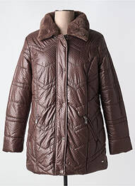 Doudoune poches sans capuche marron MCM femme