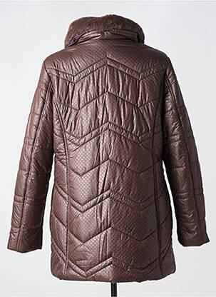 Doudoune poches sans capuche marron MCM femme