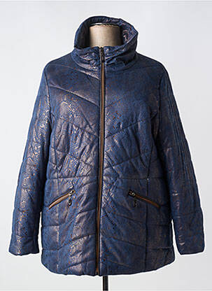 Doudoune poches sans capuche bleu MCM femme