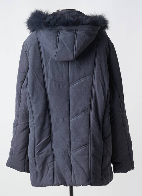 Manteau court bleu DIDADI pour femme