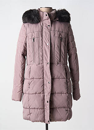 Doudoune poches a capuche marron S.QUISE femme