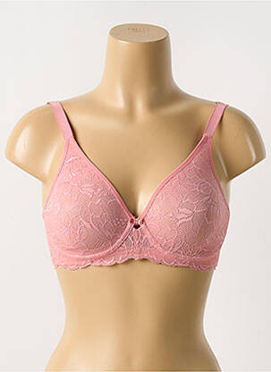 Soutien-gorge légère et transparente haut soutien-gorge emboitant rose TRIUMPH femme