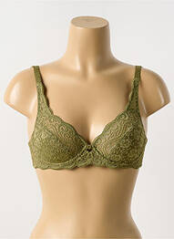 Soutien-gorge légère et transparente haut soutien-gorge emboitant vert TRIUMPH femme