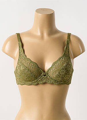Soutien-gorge légère et transparente haut soutien-gorge emboitant vert TRIUMPH femme
