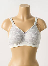 Soutien-gorge sans armature haut soutien-gorge emboitant beige FELINA femme