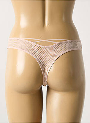 Tanga stretch rose TRIUMPH femme