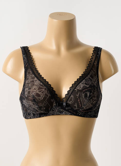 Soutien-gorge noir LOU pour femme