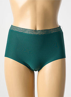 Culotte haute stretch vert CHANTELLE femme