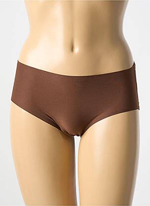 Shorty stretch marron CHANTELLE femme