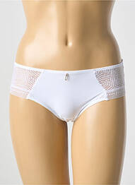 Culotte tissage satiné blanc CHANTELLE femme