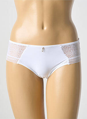 Culotte tissage satiné blanc CHANTELLE femme