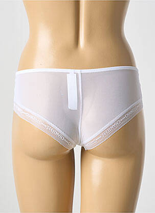 Culotte tissage satiné blanc CHANTELLE femme