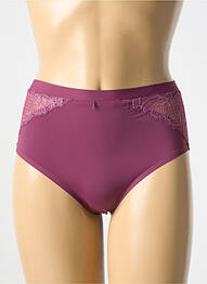 Culotte haute broderie violet CHANTELLE femme