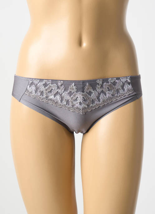Culotte broderie gris CHANTELLE femme