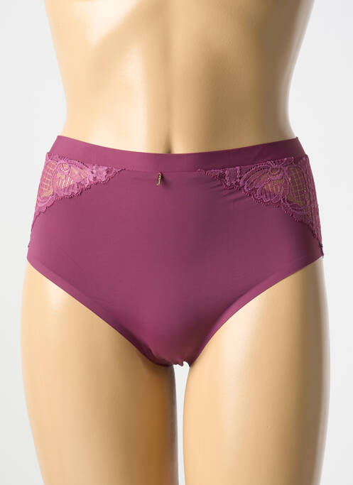 Culotte haute violet CHANTELLE pour femme