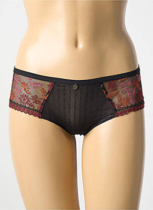 Shorty tissage tulle noir CHANTELLE femme