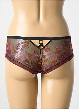 Shorty tissage tulle noir CHANTELLE femme