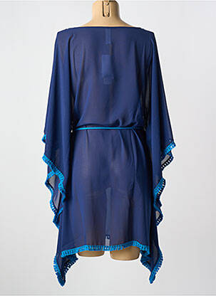Robe de plage fermeture liens à nouer bleu SIMONE PERELE femme