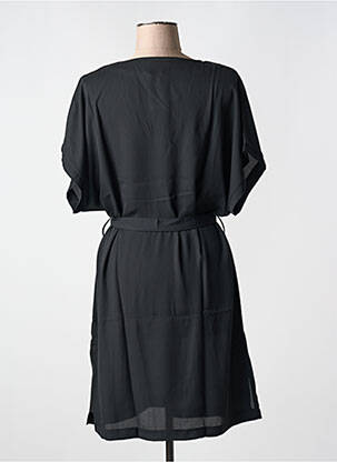 Robe de plage tissage crêpe noir SIMONE PERELE femme