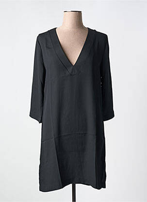 Robe de plage tissage crêpe noir SIMONE PERELE femme