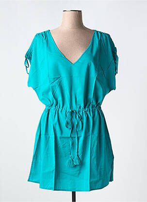 Robe de plage coupe cintrée vert SIMONE PERELE femme