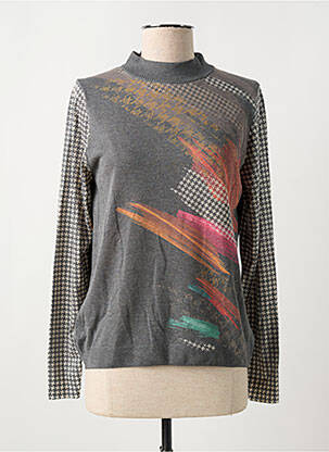 T-shirt manches longues manches longues gris MERI & ESCA femme
