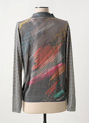 T-shirt manches longues manches longues gris MERI & ESCA femme