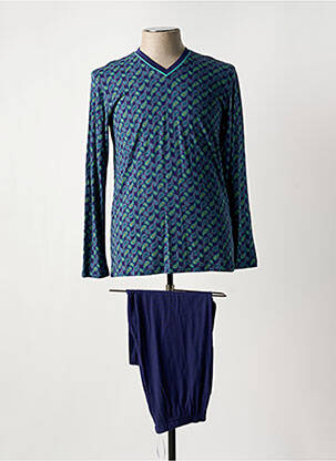 Pyjama col v bleu RINGELLA homme