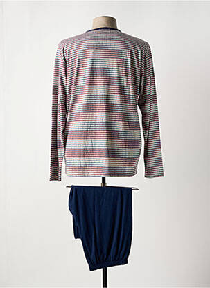 Pyjama tissage jersey bleu MASSANA homme