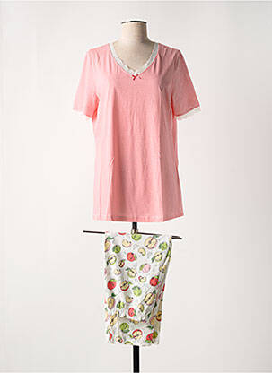 Pyjama tissage jersey rose RINGELLA femme