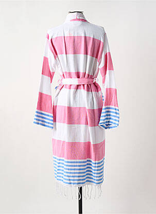 Robe de chambre poches rose RINGELLA femme