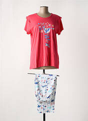 Pyjama rose MASSANA pour femme seconde vue
