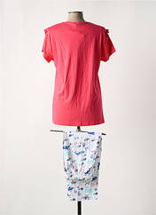 Pyjama rose MASSANA pour femme seconde vue