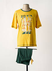 Pyjama jaune MASSANA pour homme seconde vue