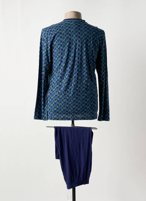 Pyjama col v bleu RINGELLA homme