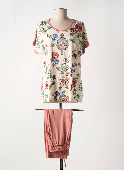 Pyjama rose RINGELLA pour femme