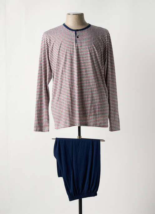Pyjama bleu MASSANA pour homme