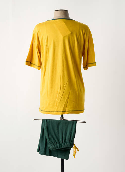 Pyjama jaune MASSANA pour homme