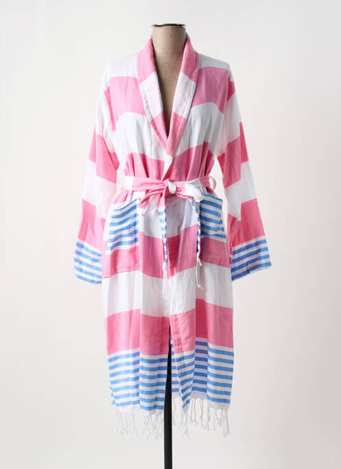 Robe de chambre rose RINGELLA pour femme
