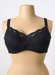 Soutien-gorge légère et transparente haut soutien-gorge emboitant noir SIMONE PERELE femme