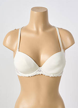Soutien-gorge légère et transparente haut soutien-gorge avec mousse de rembourrage amovible blanc SIMONE PERELE femme
