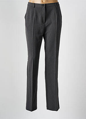 Pantalon slim taille élastique taille normale gris TELMAIL femme