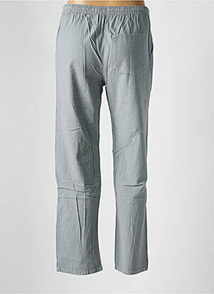 Pantalon droit tissage crêpe taille normale gris AMARO femme