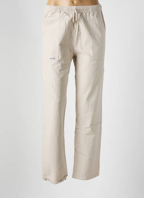 Pantalon droit beige AMARO pour femme