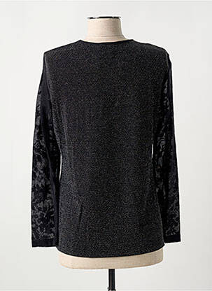 Top stretch manches longues noir GUY DUBOUIS femme