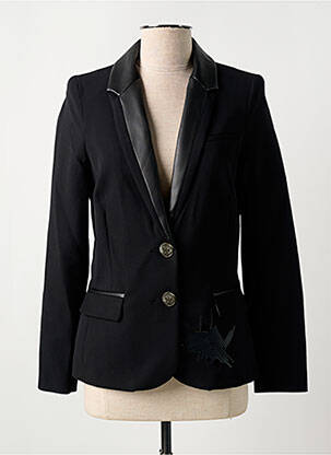 Blazer coupe cintrée noir MERI & ESCA femme