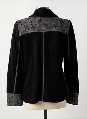 Veste chic fermeture boutonnée sur le devant noir MERI & ESCA femme