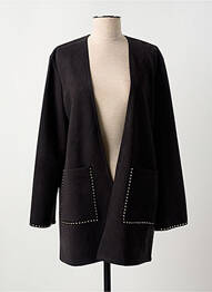 Gilet manches longues stretch noir MERI & ESCA femme