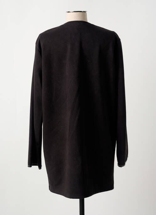 Gilet manches longues noir MERI & ESCA pour femme