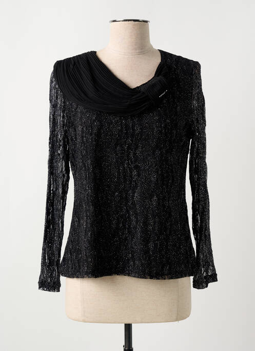 Top noir FRANCE RIVOIRE pour femme